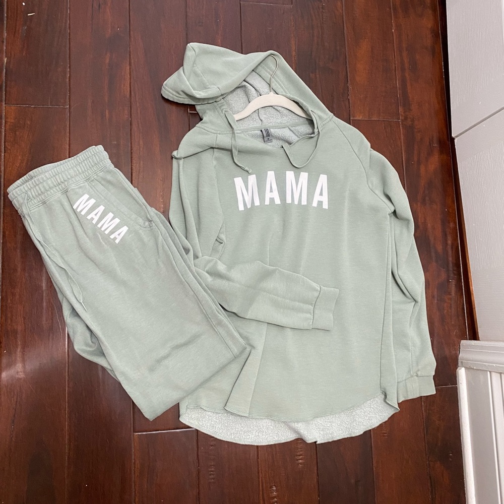 MAMA sweatsuit Little Mama Shirt Shop